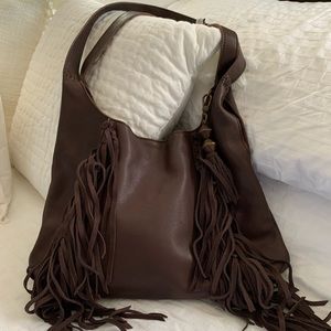 The Sak Huntley Fringe Leather Hobo